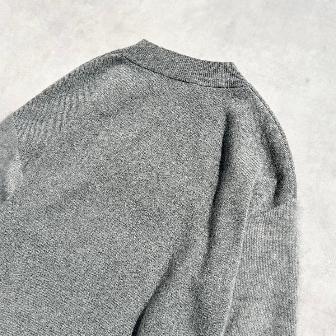 アパルトモン コンビネーションニットワンピース　グレー カシミヤ混