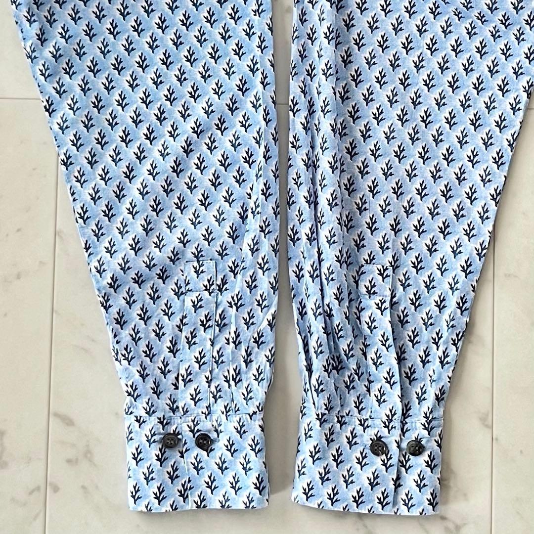定価3,8万＊極美品 ロワズィール リバティプリントシャツワンピース 綿 洗える