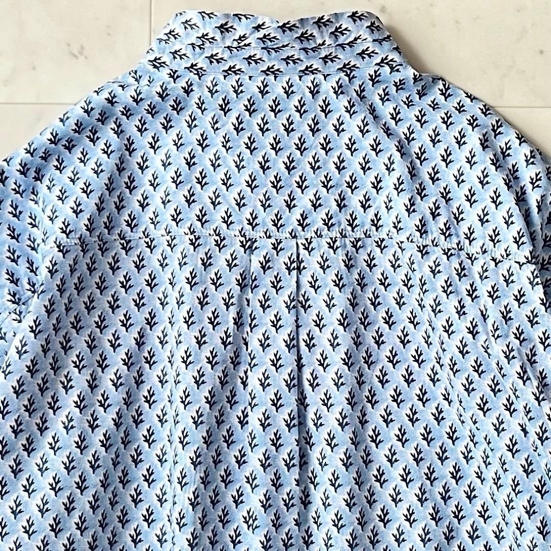 定価3,8万＊極美品 ロワズィール リバティプリントシャツワンピース 綿 洗える