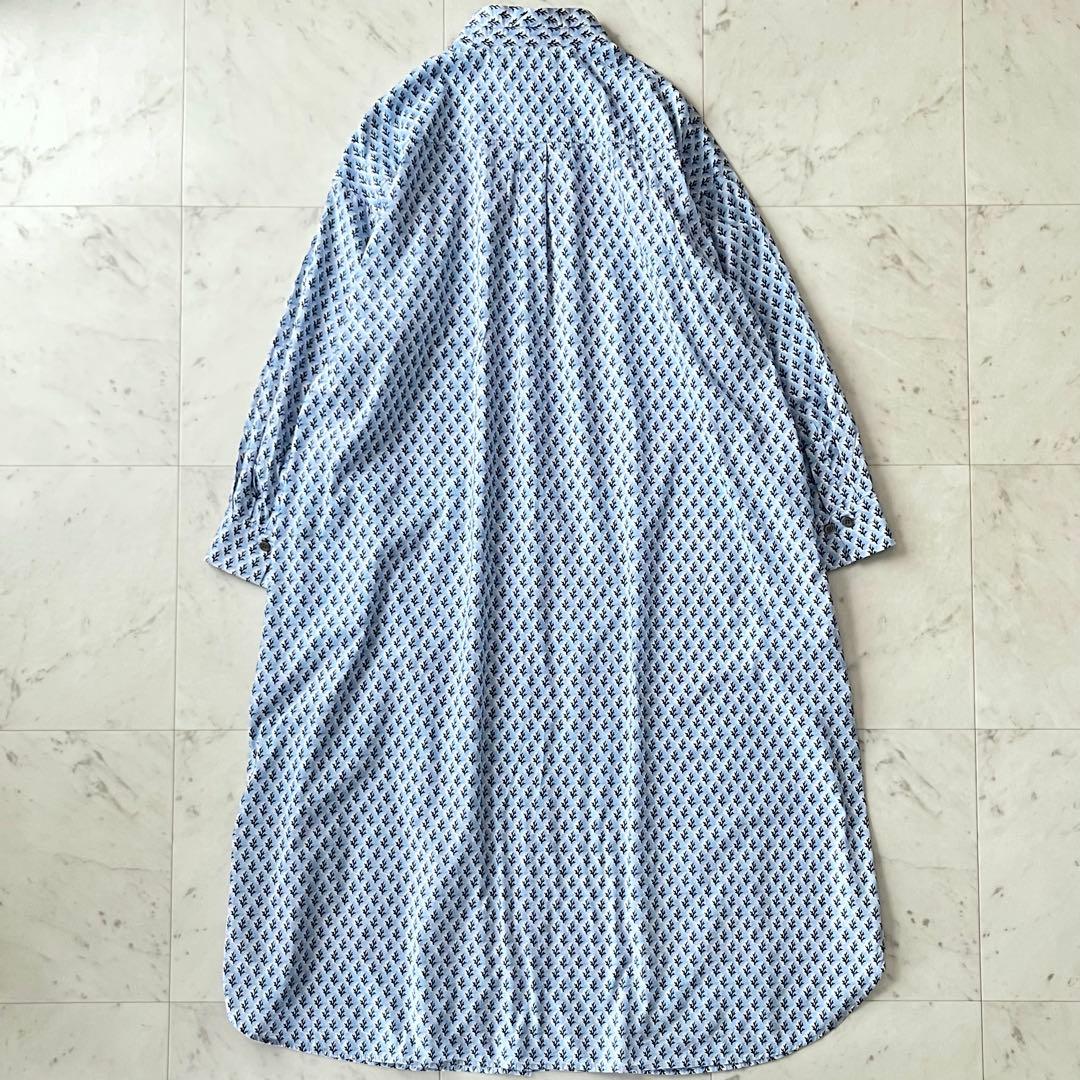 定価3,8万＊極美品 ロワズィール リバティプリントシャツワンピース 綿 洗える