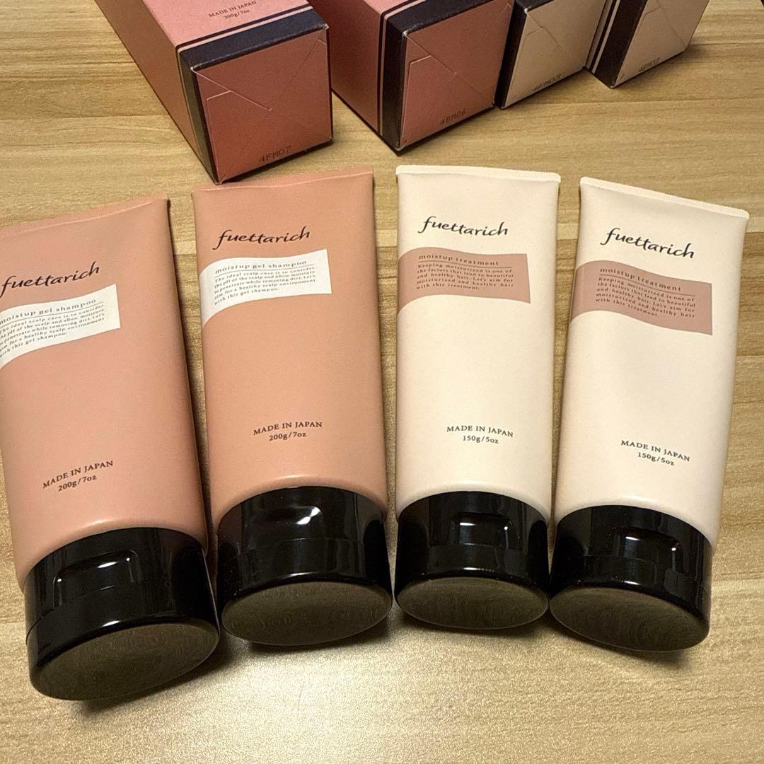 fuettarich モイストアップジェルシャンプー &トリートメント セット