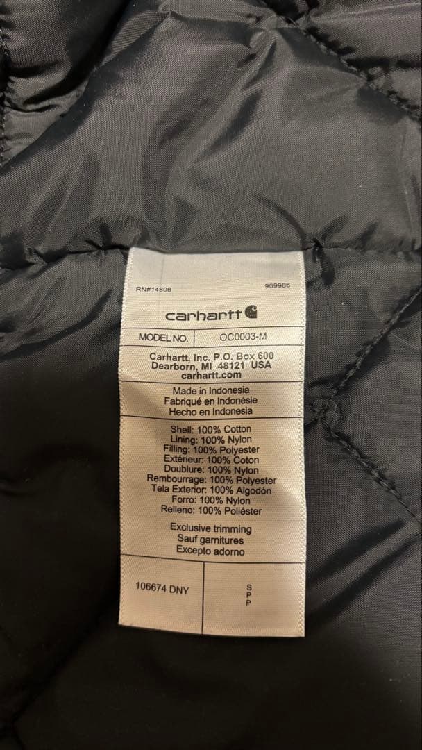 ジャケット・アウター CARHARTT DUCK TRADITIONAL COAT C003