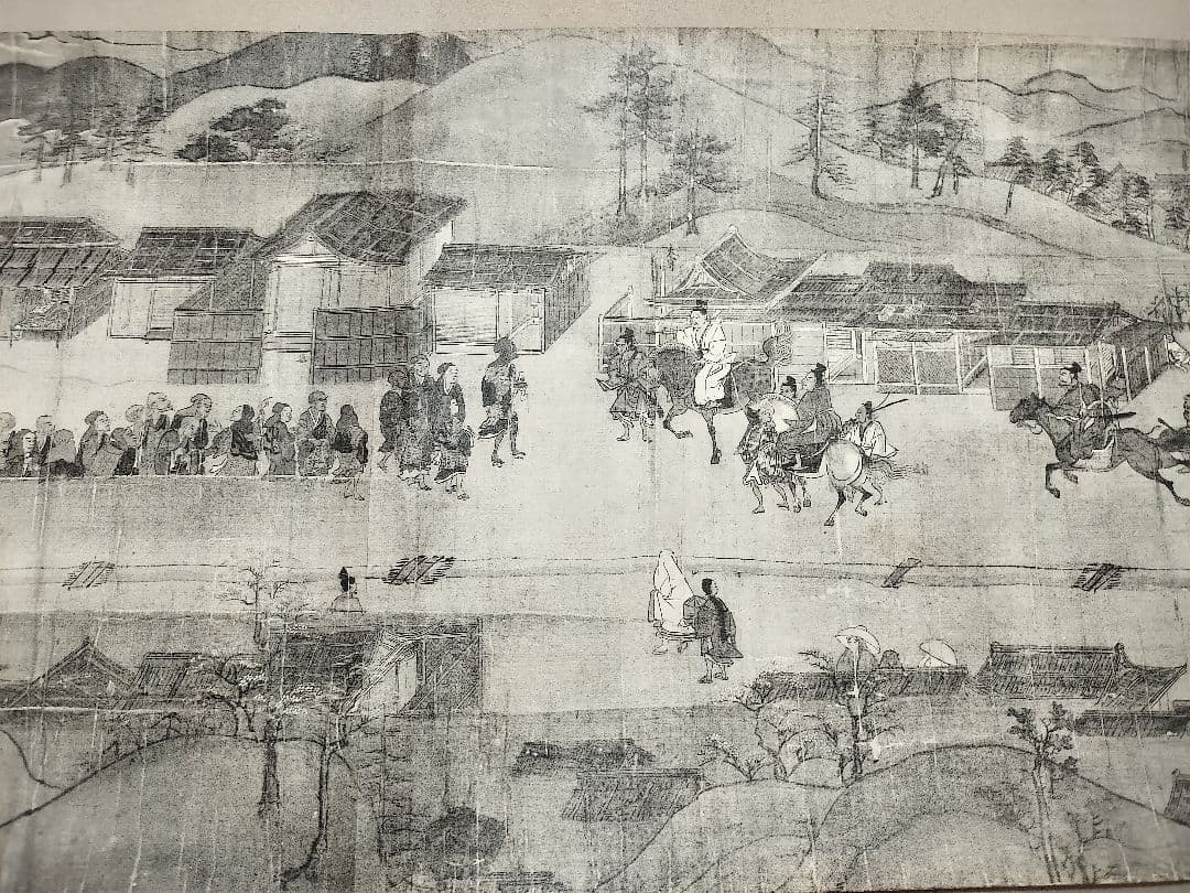 一遍上人絵詞　４巻　コロタイプ　巻物 絵巻