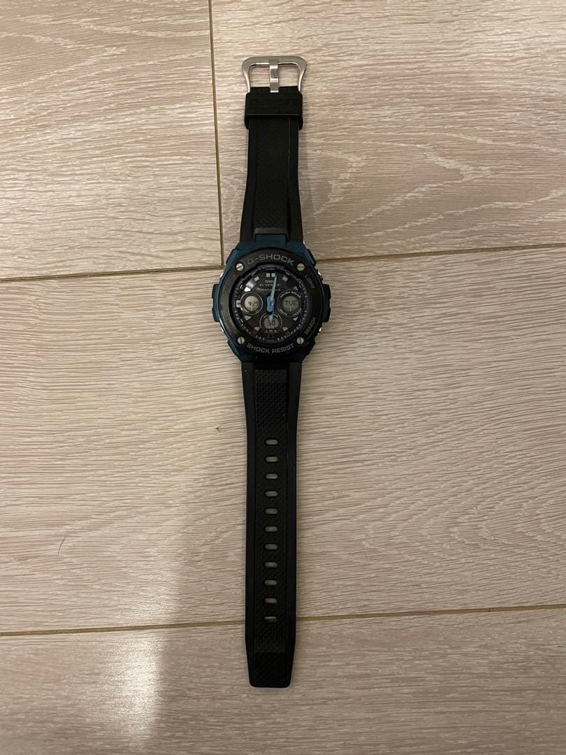G-SHOCK ブラック/ラバーベルト　ソーラー