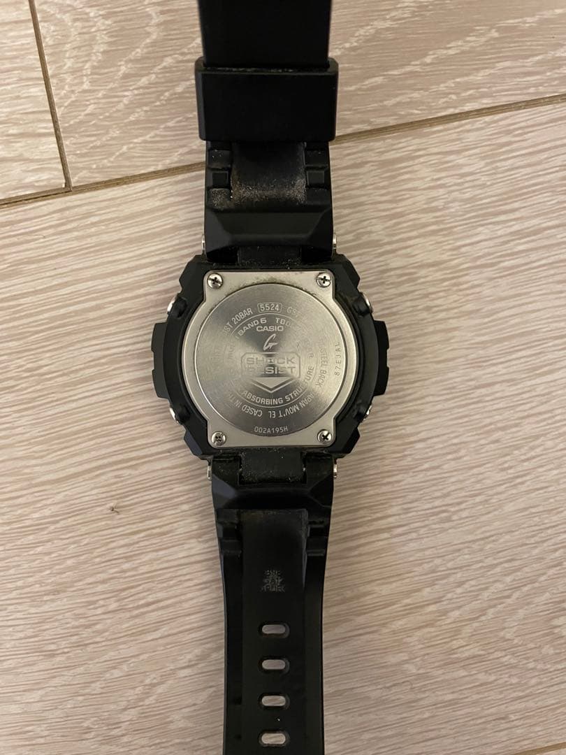 G-SHOCK ブラック/ラバーベルト　ソーラー
