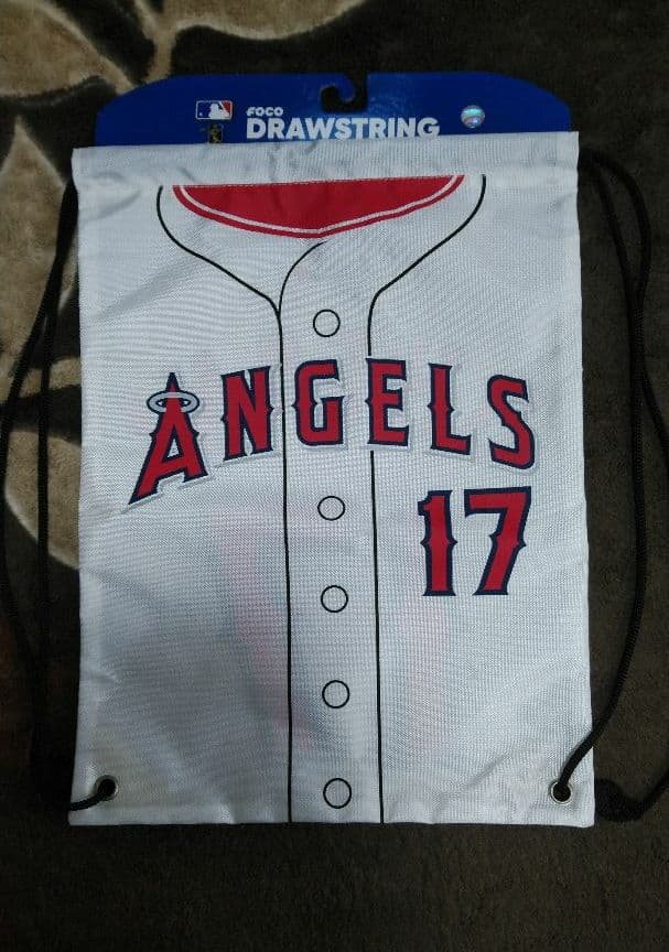 大谷翔平　MLB エンゼルス　ナップサック　ホワイト