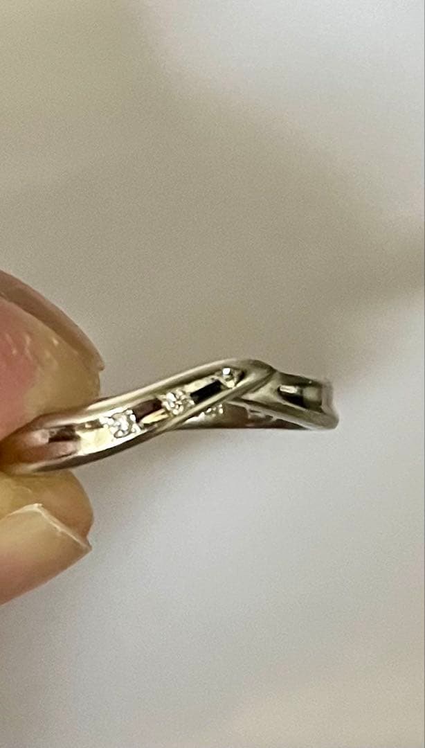 pt900 指輪　ダイヤモンド