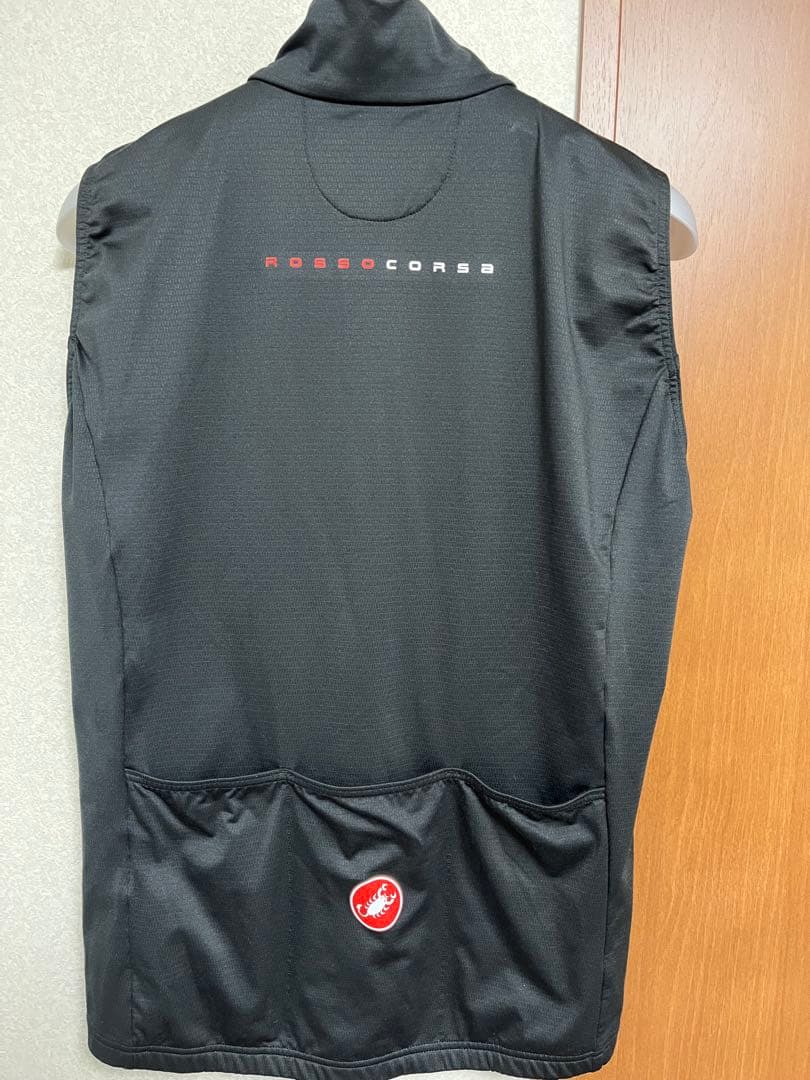 Castelli Rosso Corsa ジレ Ｌサイズ