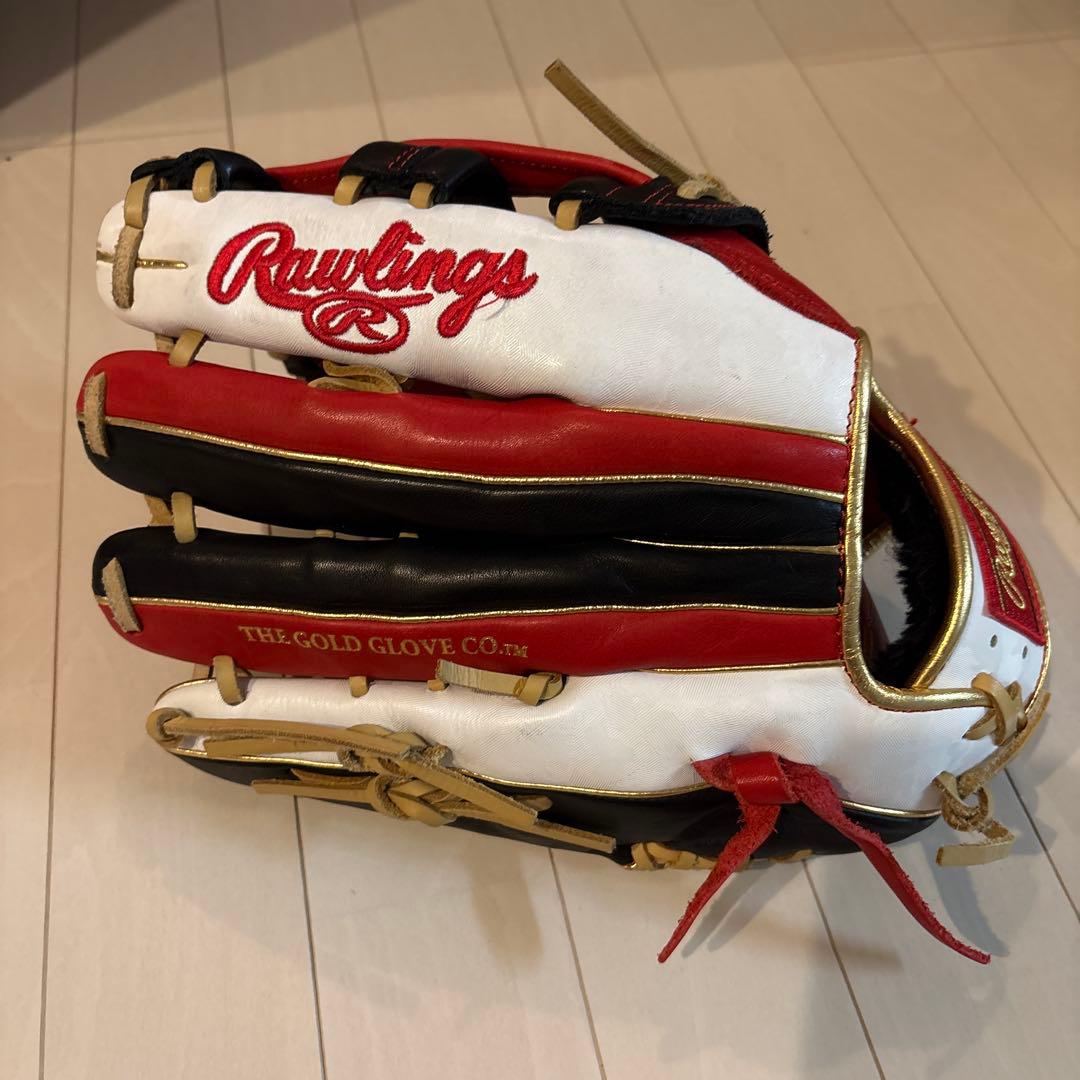 ローリングス HOH GOLD CAMO 限定品 外野用 軟式グローブ