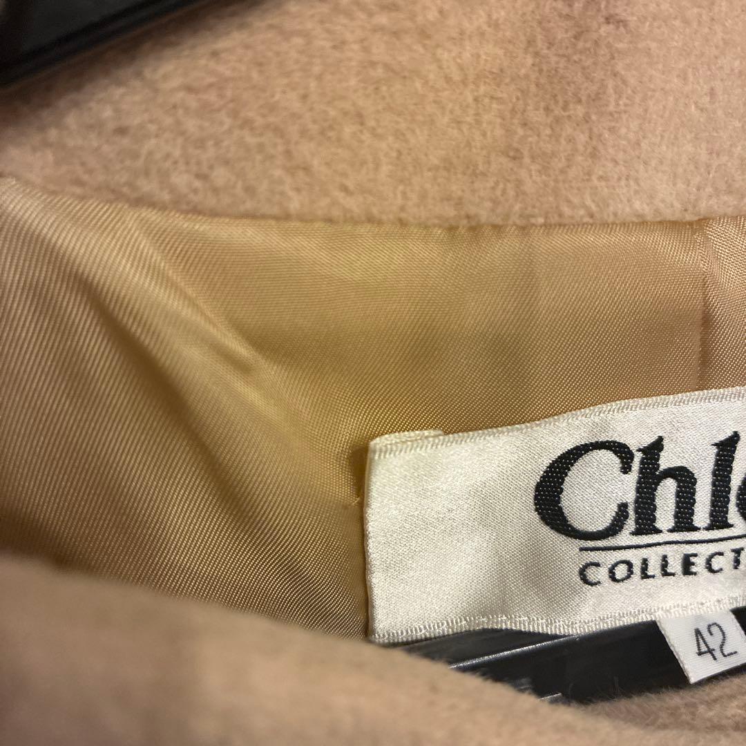 値下げ12900円→6999円クロエCHLOEコートアンゴラ ミンク
