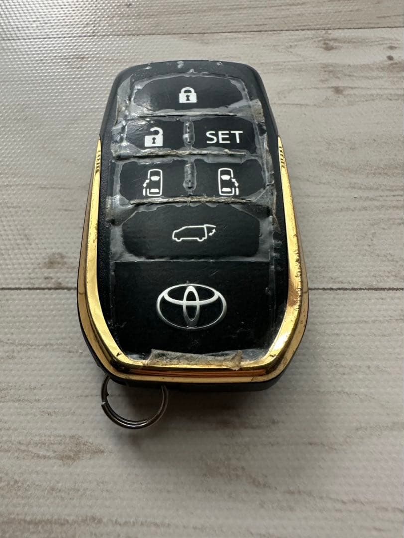 トヨタ　純正　30系　アルファード　スマートキー　タイプゴールド　TOYOTA