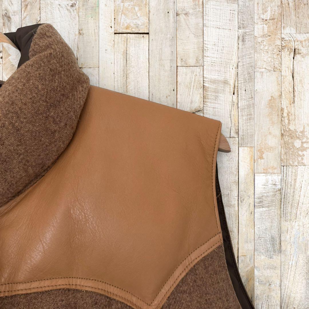 TK TAKA ロッキーマウンテンWool Tweed camel／40
