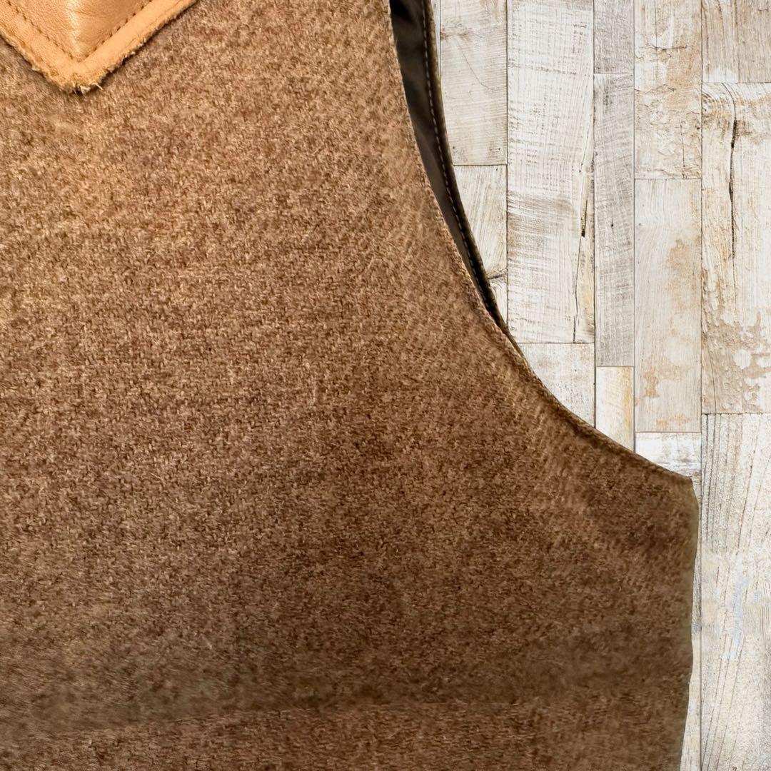 TK TAKA ロッキーマウンテンWool Tweed camel／40