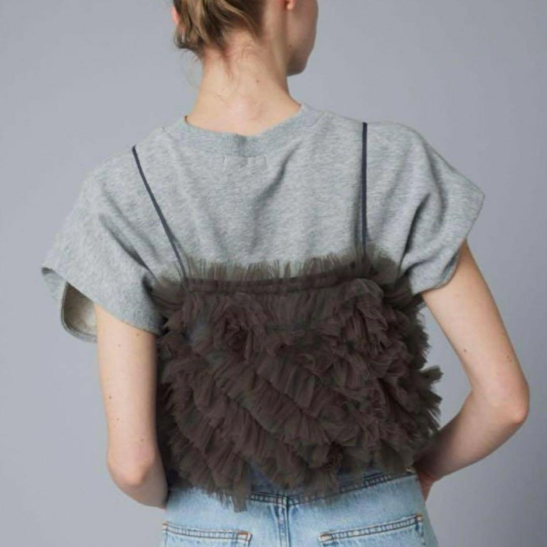 HeRIN.CYE Many frill bustier グレー