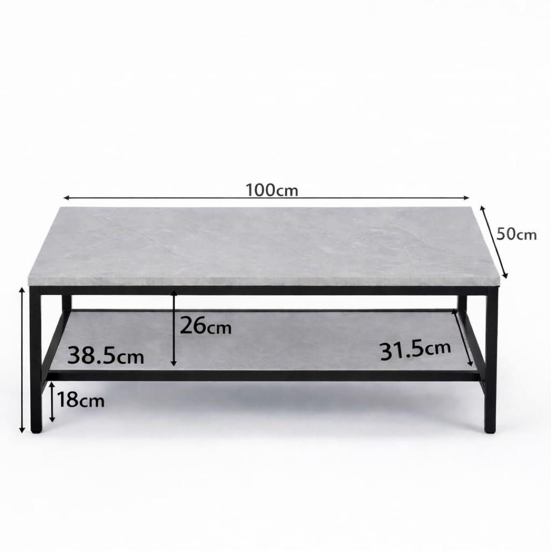 本日のみ値下げ‼️ローテーブル テーブル 100cm×50cm×44cm