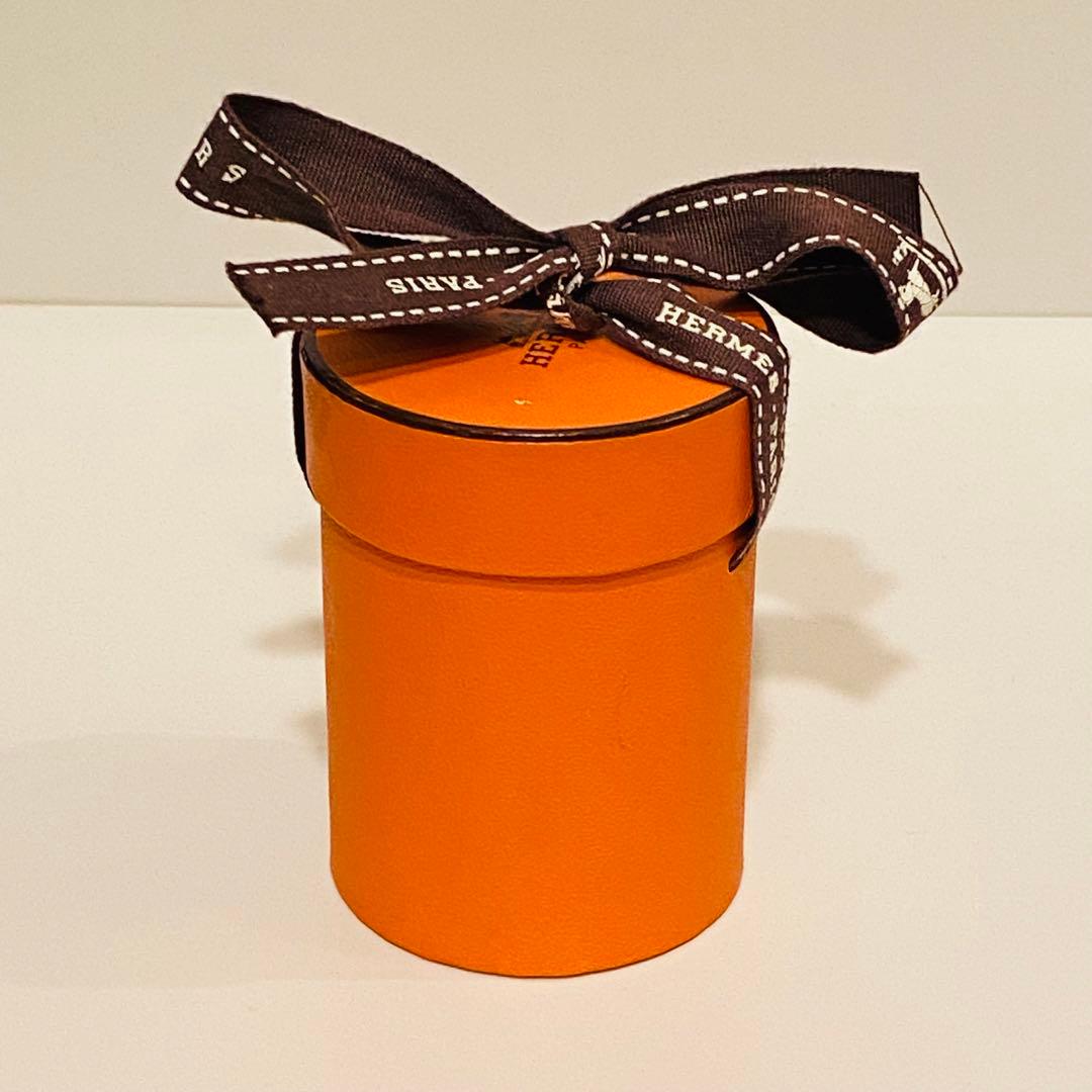 HERMES シルクスカーフ オレンジ/イエロー