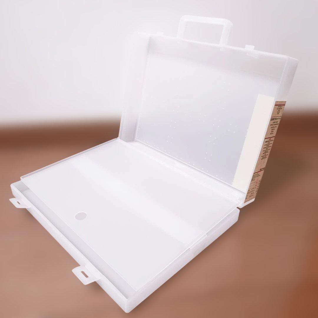 無印良品　自立収納できるキャリーケース A4用 4個セット