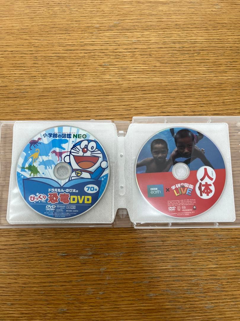 【お値下げ】小学館の図鑑 NEO&学研(人体) DVD6枚セット