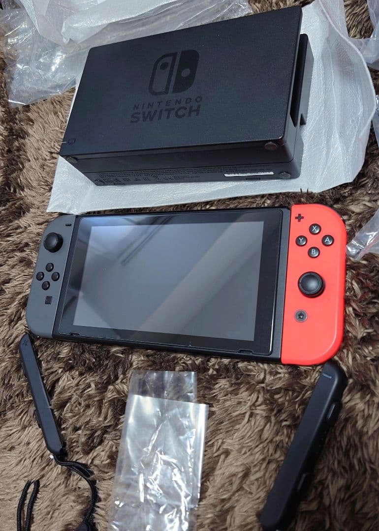 バッテリー強化版◆Nintendo Switch 本体+コントローラー2種セット