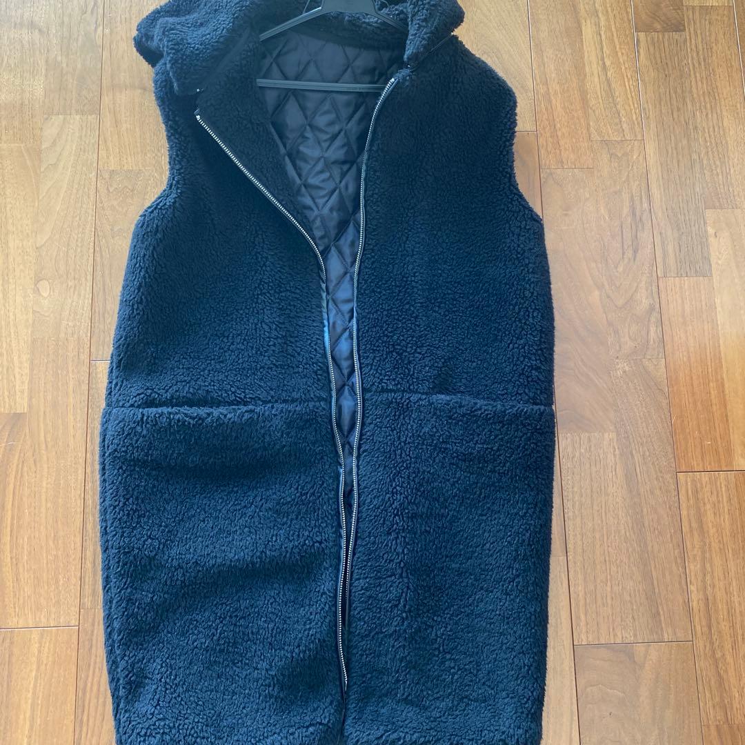 Gypsohila New Boa Vest ブラック