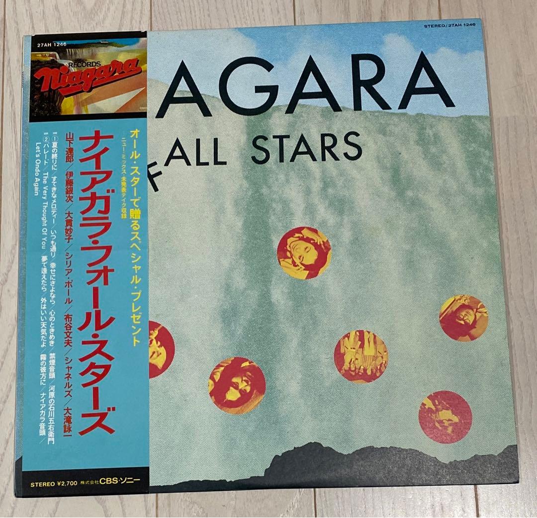 レコード/ナイアガラ　山下達郎　大滝詠一　伊藤銀次