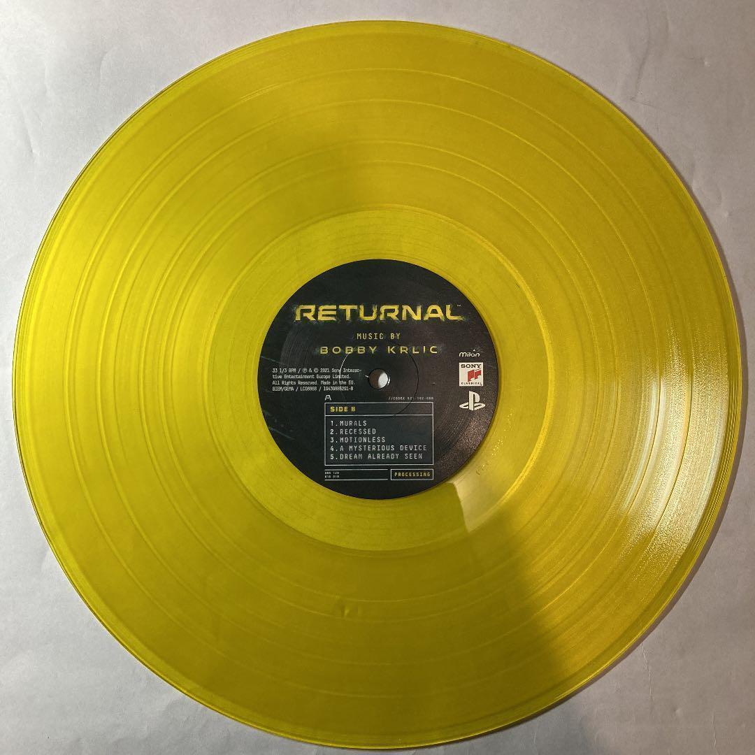 完売　入手困難　限定盤　Returnal　サウンドトラック　レコード
