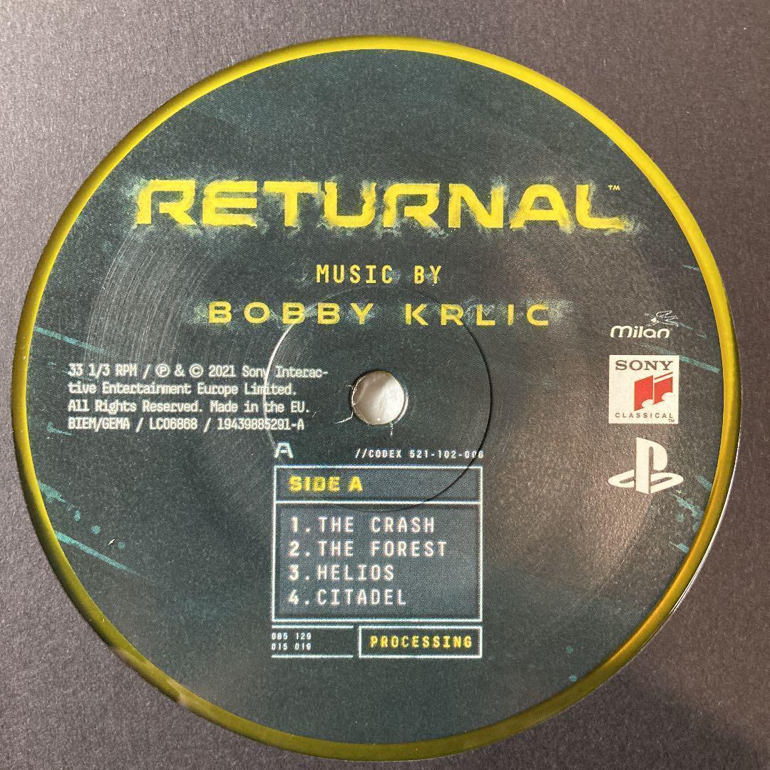 完売　入手困難　限定盤　Returnal　サウンドトラック　レコード