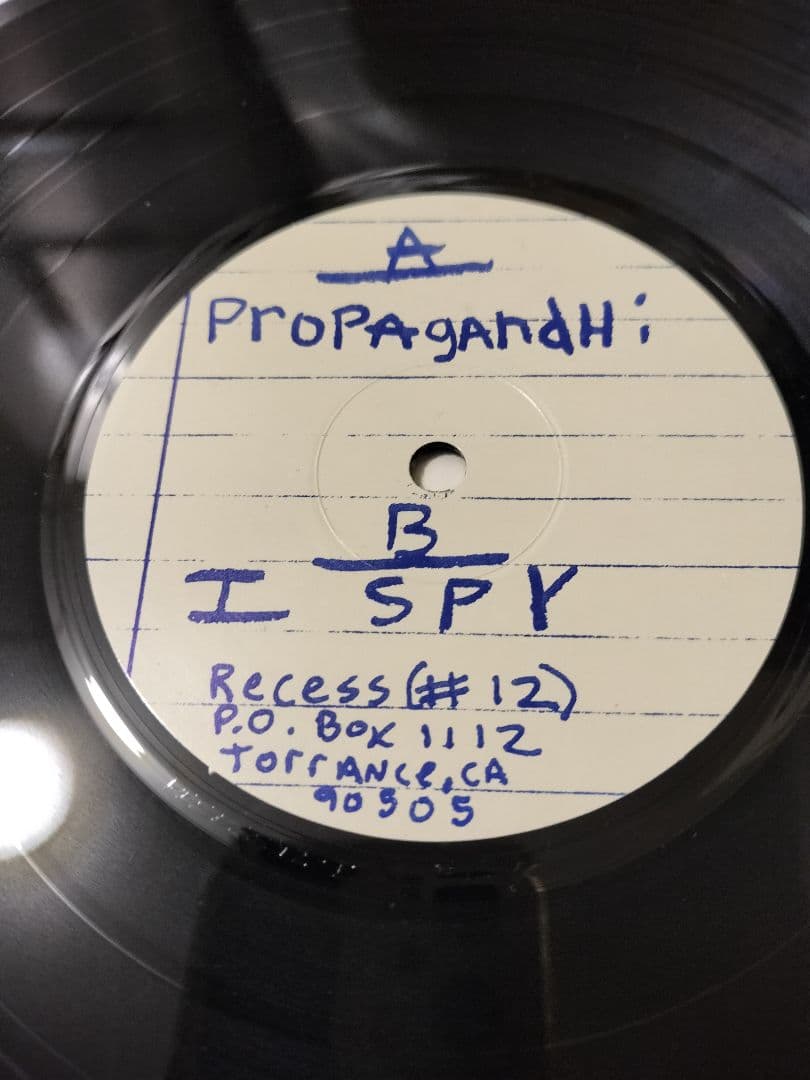 Propagandhi / I-SPY 10\" スプリット盤
