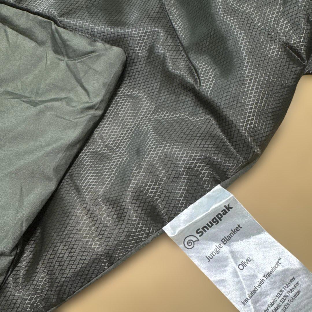 Snugpak(スナグパック) ジャングルトラベル ブランケット 軽量 オリーブ