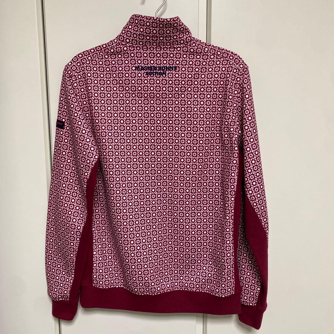 美品★マスターバニー ジップアップ ジャケット 裏起毛 メンズ M 総柄 メンズ