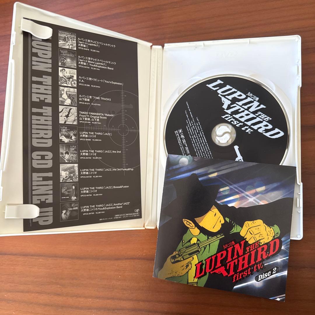 アニメ LUPIN THE THIRD first tv.DVD Disc1~5