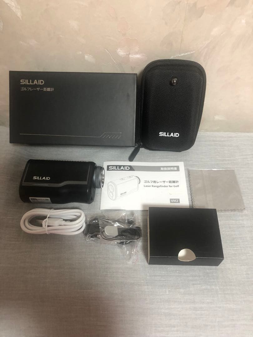 SILLAID VM2 ブラック ゴルフレーザー距離計