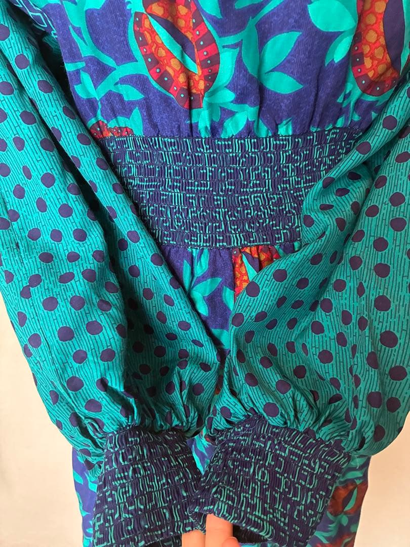 80’s JEANNE MARC ロングワンピース　ドレス