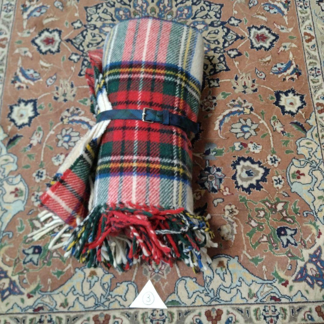 CREAGARAN（SCOTLAND製 ） ひざ掛け（大判）、逸品・レアもの ③
