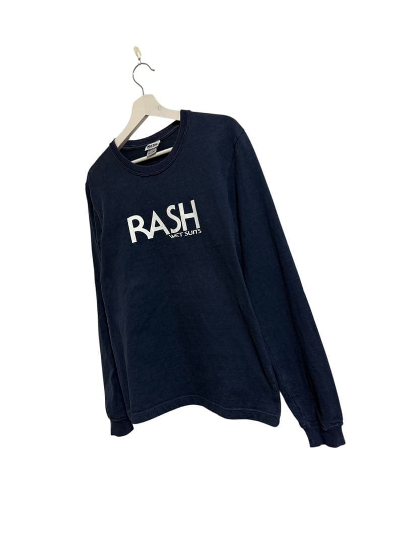 ラッシュ RASH 30周年記念 長袖カットソー M 紺 ロンT サーフィン