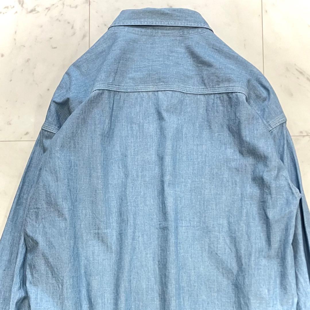 美品 ドゥーズィエムクラス アメリカーナ シャンブレーシャツ