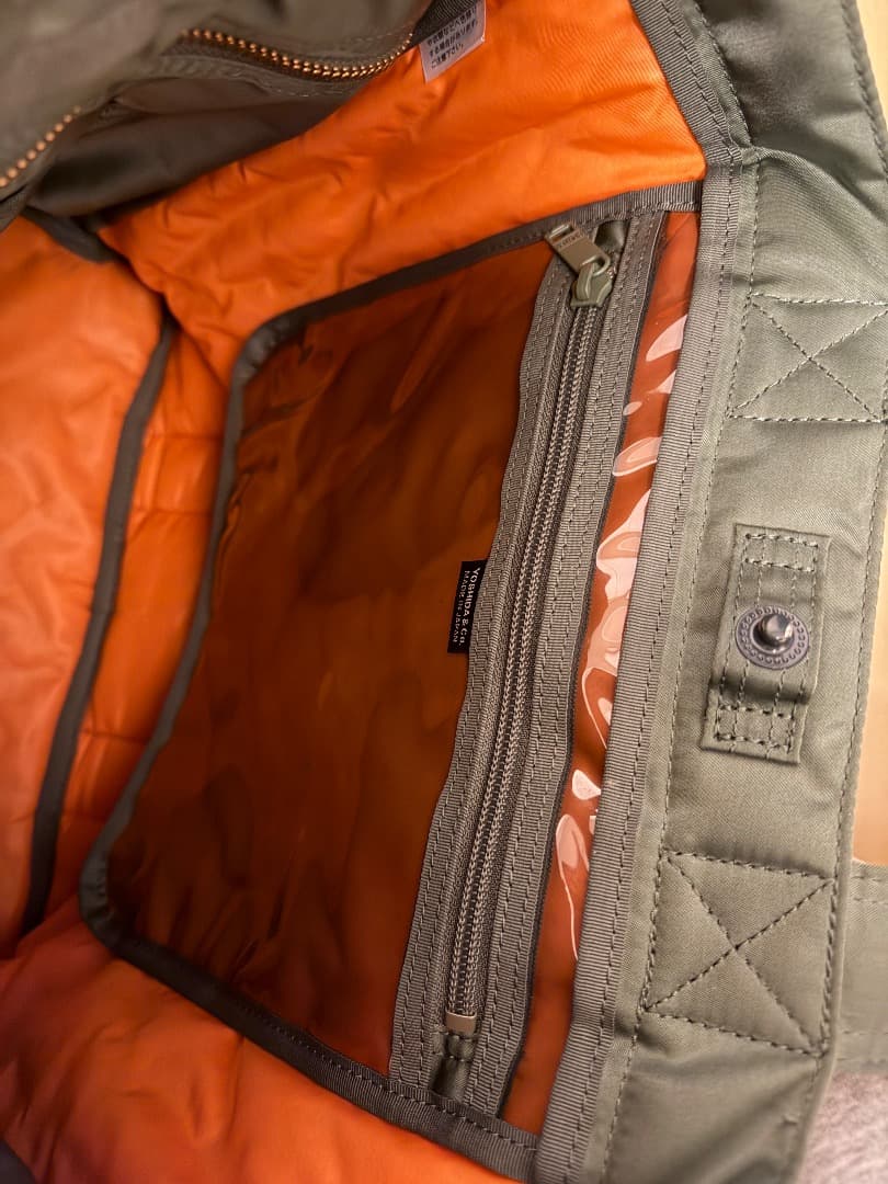 終了間近です【美品】PORTER ポーター TANKER セージグリーン