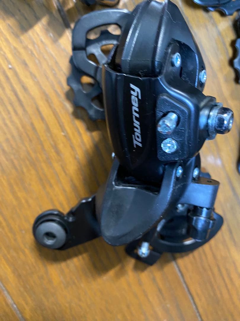 SHIMANO 5速 シフター ディレイラーセット