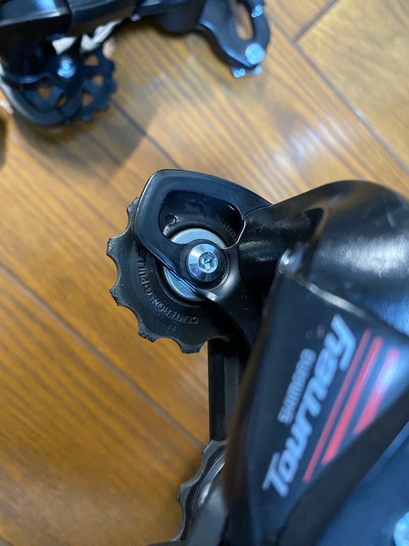 SHIMANO 5速 シフター ディレイラーセット