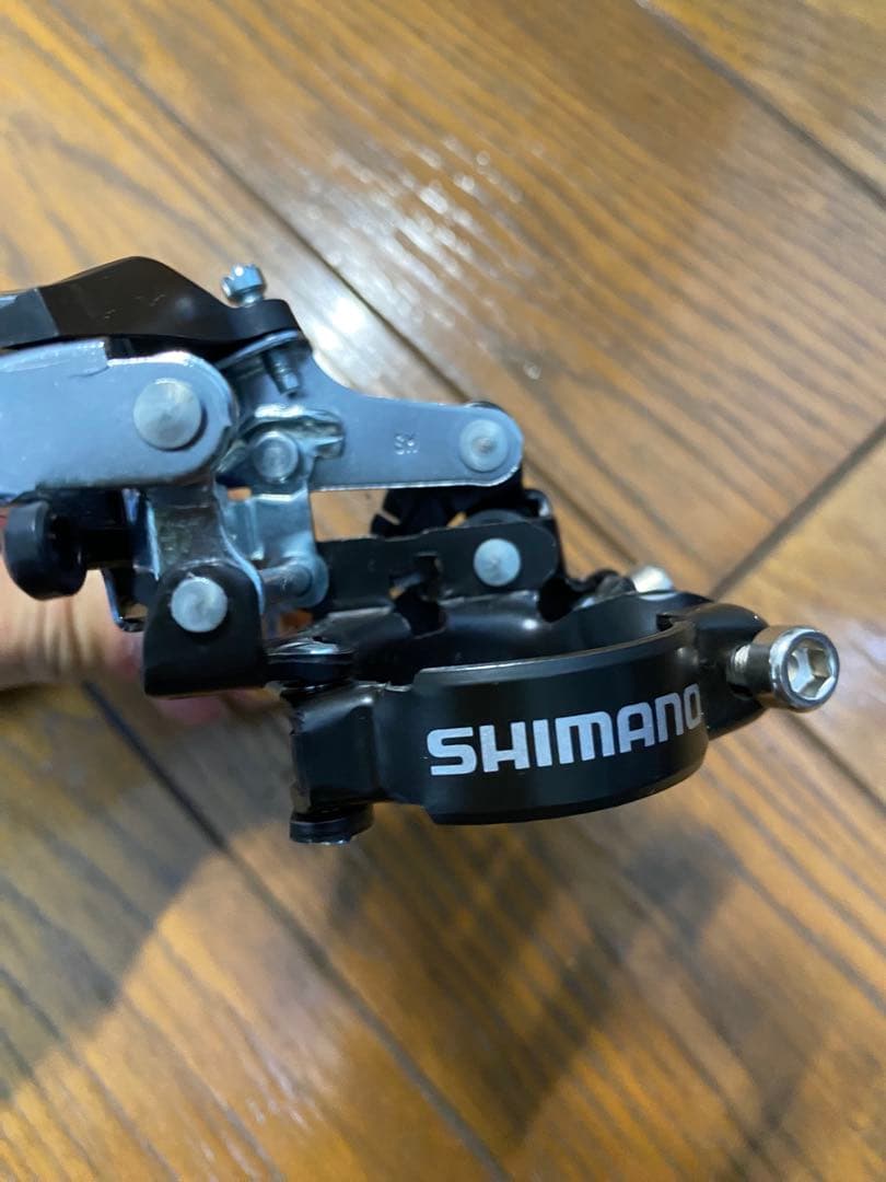 SHIMANO 5速 シフター ディレイラーセット