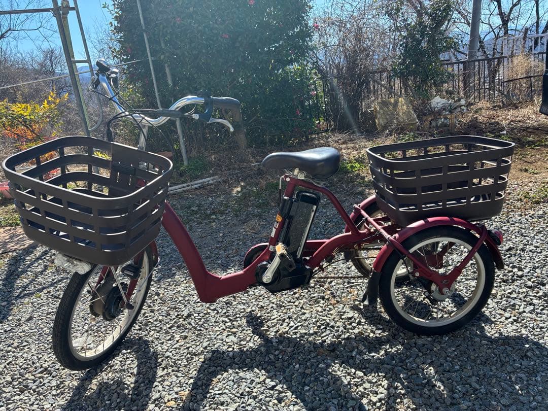 ブリヂストン電動三輪アシストスト自転車