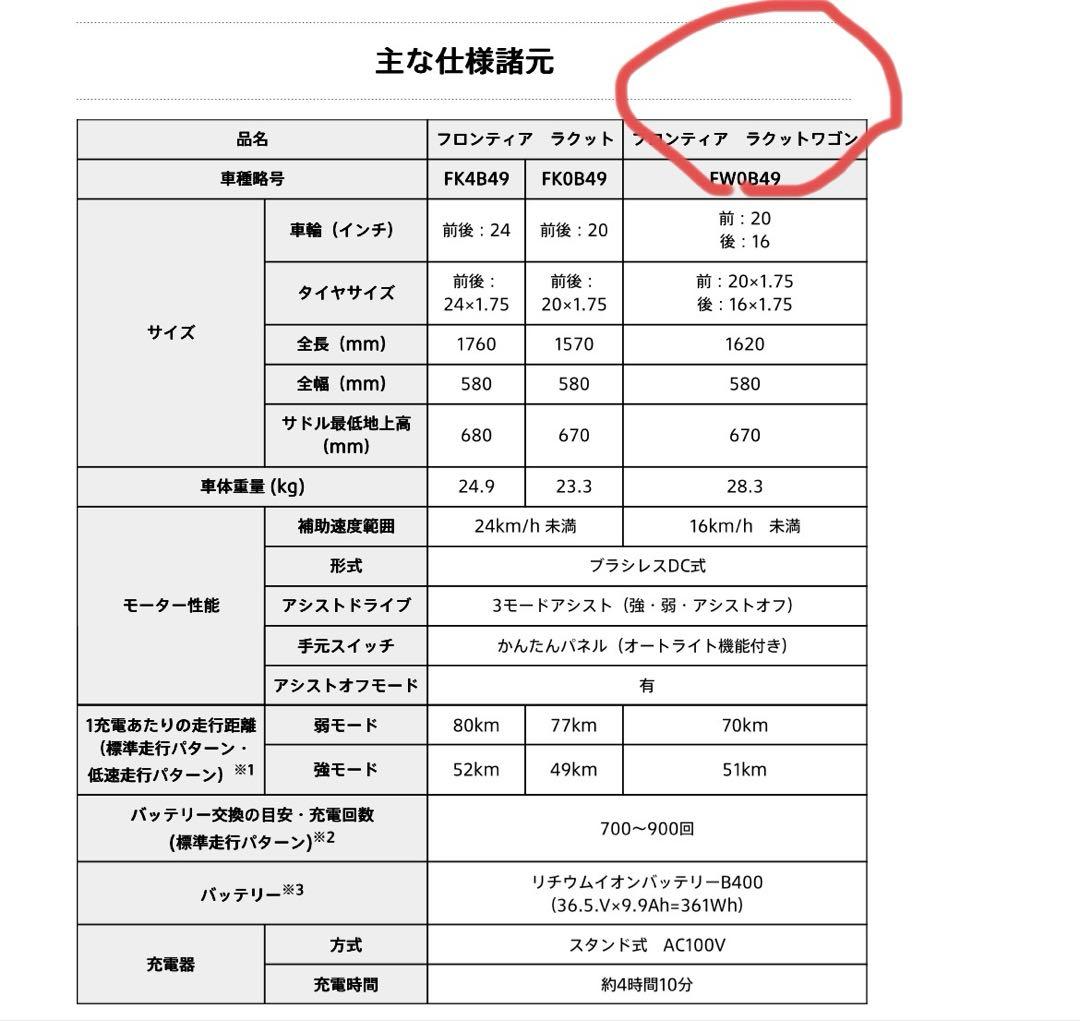 ブリヂストン電動三輪アシストスト自転車