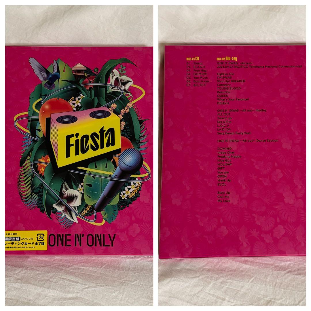 【ONE N' ONLY 】Fiesta初回限定盤 会場限定トレカ付き