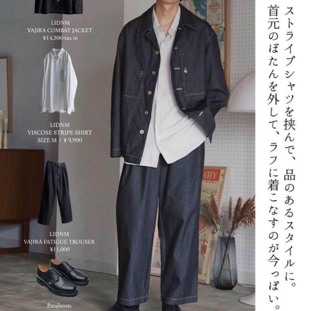 希少　LIDNM VAJIRA COMBAT JACKET セットアップ　M