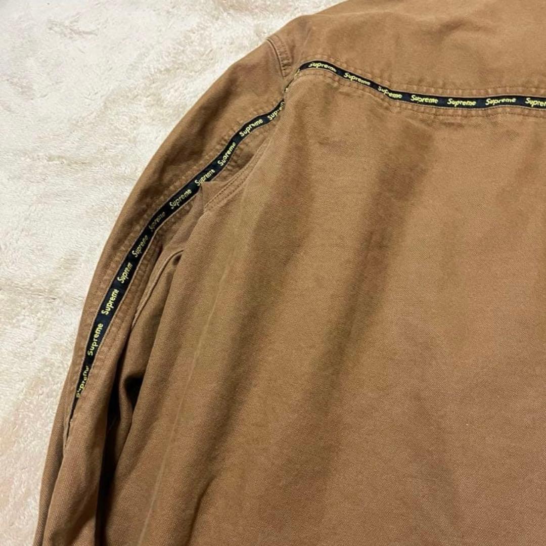Supreme ブラウン ワークシャツ Lサイズ