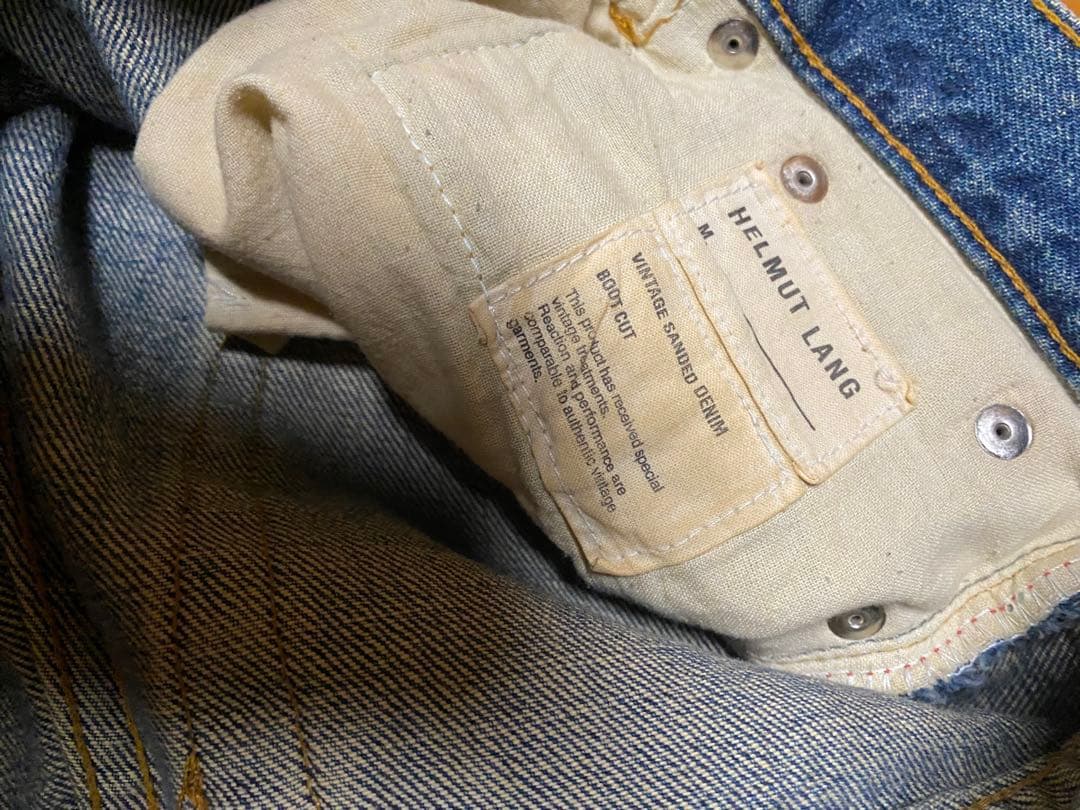 未使用ヘルムートラング　デニム本人期イタリア製　26インチ紙タグ付archive