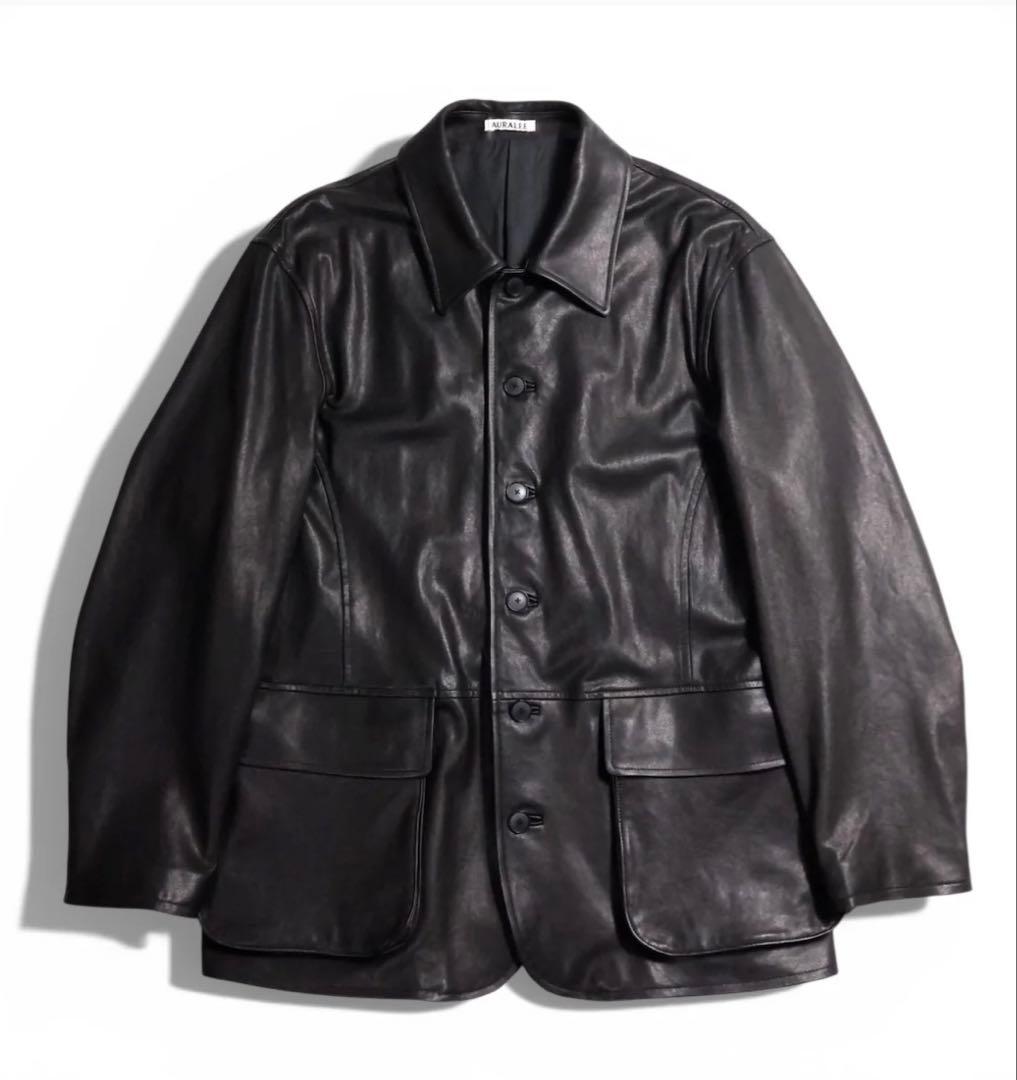 M*Y様 4 AURALEE TEXTURED LAMB LEATHER BLO