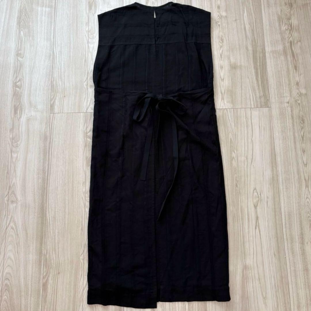 【美品】YLEVE 23SS RANDOM STRIPE OP - BLACK