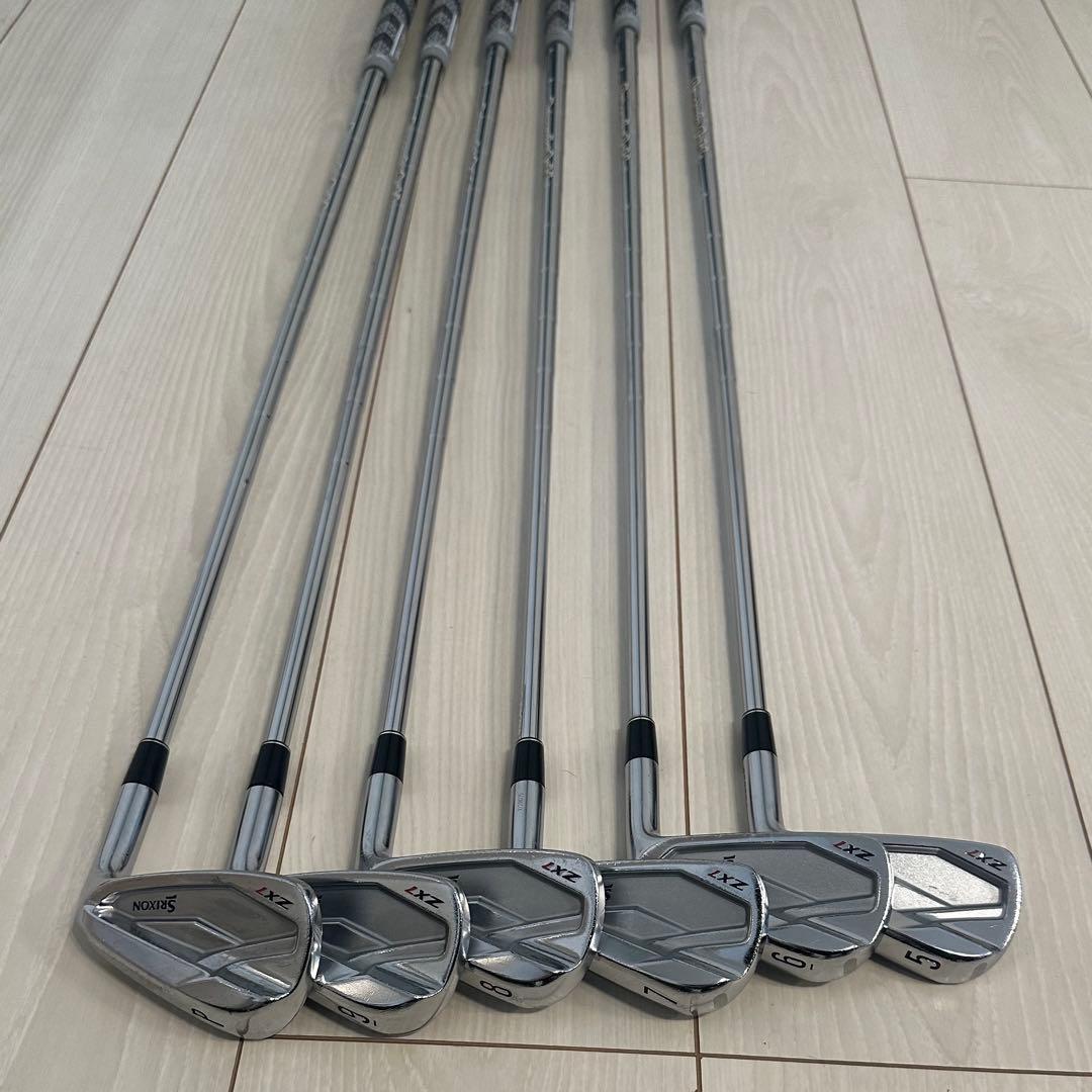 【美品】SRIXON ZX7 スリクソン アイアンセット 6本 グリップ新品