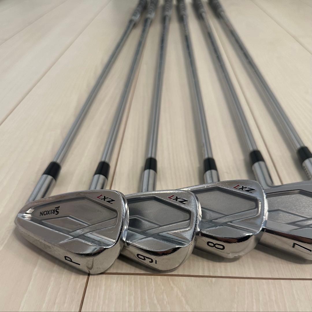 【美品】SRIXON ZX7 スリクソン アイアンセット 6本 グリップ新品